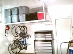 garage overhead storage racks, CDR Overhead Storage Racks - Sacramento CA Custom Overhead Storage Racks Sacramento CA - Garage Storage Racks Installation in Sacramento