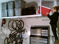 garage overhead storage racks, CDR Overhead Storage Racks - Sacramento CA Custom Overhead Storage Racks Sacramento CA - Garage Storage Racks Installation in Sacramento