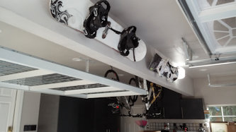 garage overhead storage racks, CDR Overhead Storage Racks - Sacramento CA Custom Overhead Storage Racks Sacramento CA - Garage Storage Racks Installation in Sacramento
