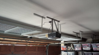 garage overhead storage racks, CDR Overhead Storage Racks - Sacramento CA Custom Overhead Storage Racks Sacramento CA - Garage Storage Racks Installation in Sacramento