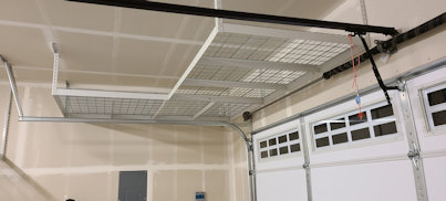 garage overhead storage racks, CDR Overhead Storage Racks - Sacramento CA Custom Overhead Storage Racks Sacramento CA - Garage Storage Racks Installation in Sacramento