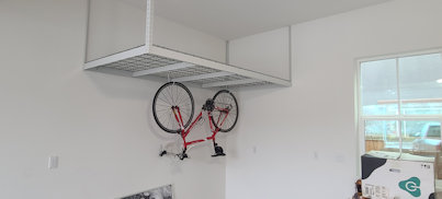 garage overhead storage racks, CDR Overhead Storage Racks - Sacramento CA Custom Overhead Storage Racks Sacramento CA - Garage Storage Racks Installation in Sacramento