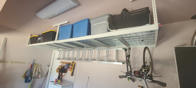 garage overhead storage racks, CDR Overhead Storage Racks - Sacramento CA Custom Overhead Storage Racks Sacramento CA - Garage Storage Racks Installation in Sacramento