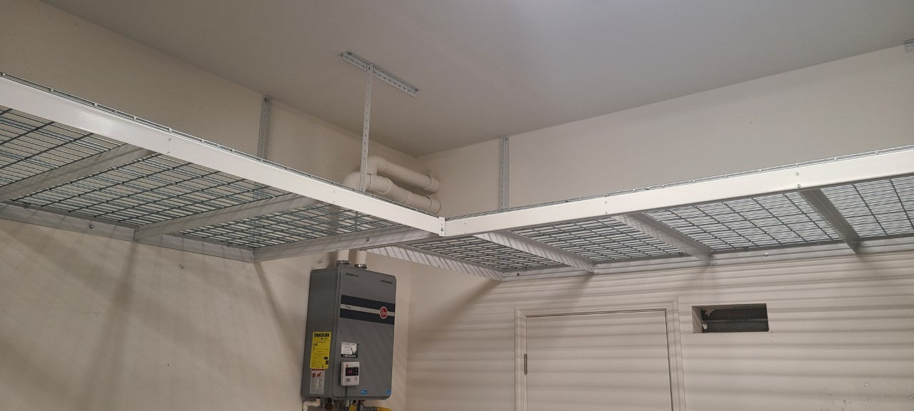 garage overhead storage racks, CDR Overhead Storage Racks - Sacramento CA Custom Overhead Storage Racks - Garage Storage Racks Installation in Sacramento - Garage Overhead Storage Racks