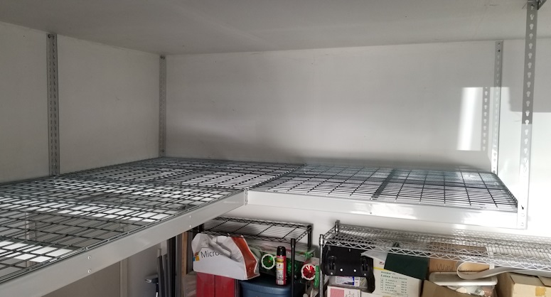garage overhead storage racks, CDR Overhead Storage Racks - Sacramento CA Custom Overhead Storage Racks - Garage Storage Racks Installation in Sacramento - Garage Overhead Storage Racks