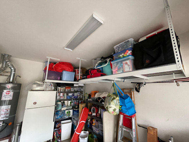 garage overhead storage racks, CDR Overhead Storage Racks - Sacramento CA Custom Overhead Storage Racks - Garage Storage Racks Installation in Sacramento - Garage Overhead Storage Racks