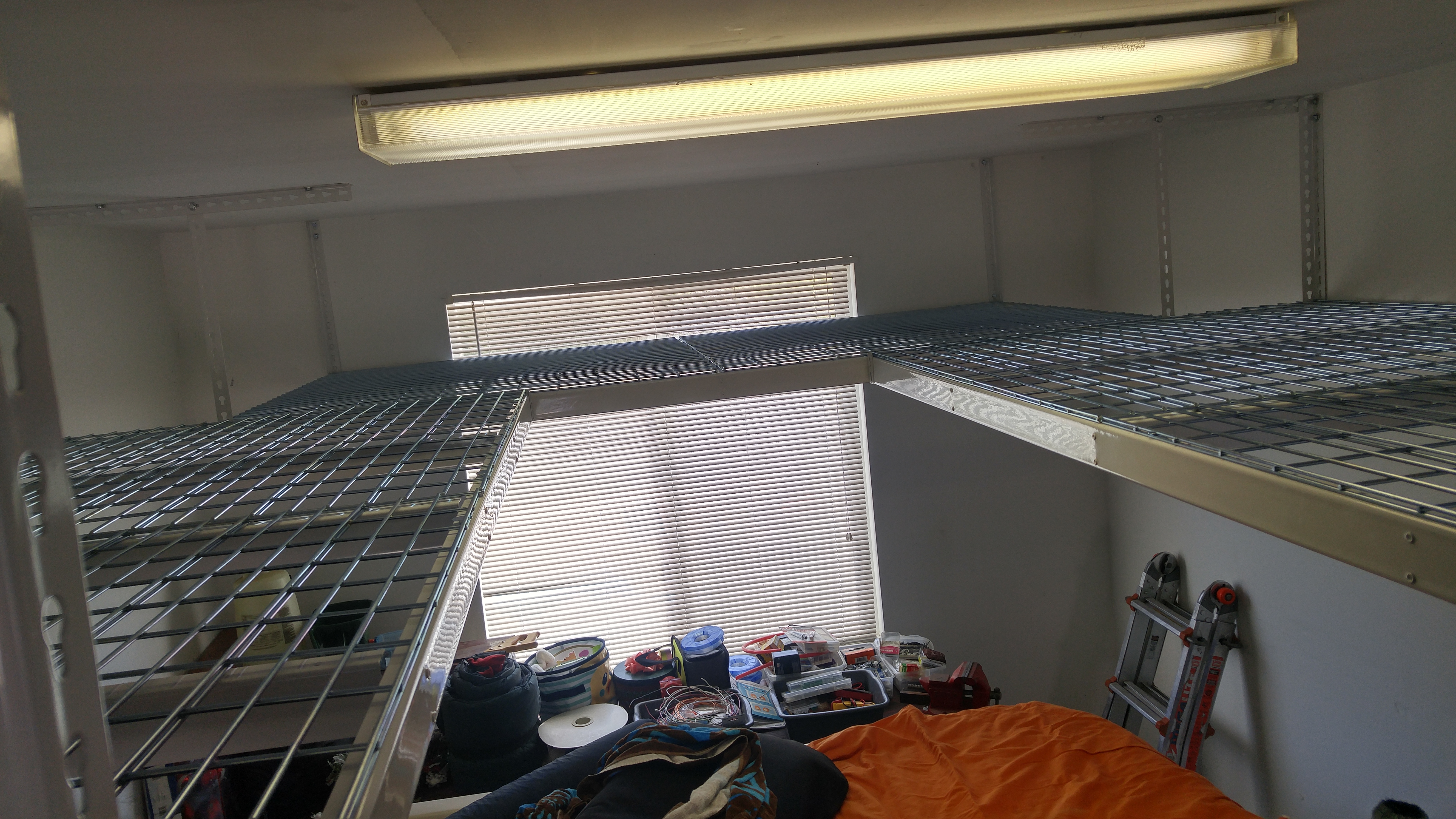 garage overhead storage racks, CDR Overhead Storage Racks - Sacramento CA Custom Overhead Storage Racks - Garage Storage Racks Installation in Sacramento - Garage Overhead Storage Racks