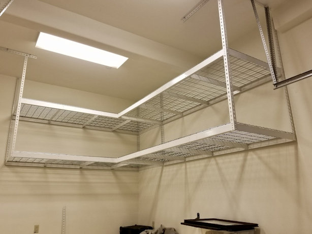 garage overhead storage racks, CDR Overhead Storage Racks - Sacramento CA Custom Overhead Storage Racks - Garage Storage Racks Installation in Sacramento - Garage Overhead Storage Racks