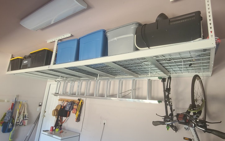 garage overhead storage racks, CDR Overhead Storage Racks - Sacramento CA Custom Overhead Storage Racks - Garage Storage Racks Installation in Sacramento - Garage Overhead Storage Racks