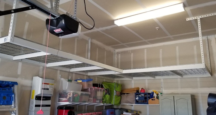 garage overhead storage racks, CDR Overhead Storage Racks - Sacramento CA Custom Overhead Storage Racks - Garage Storage Racks Installation in Sacramento - Garage Overhead Storage Racks