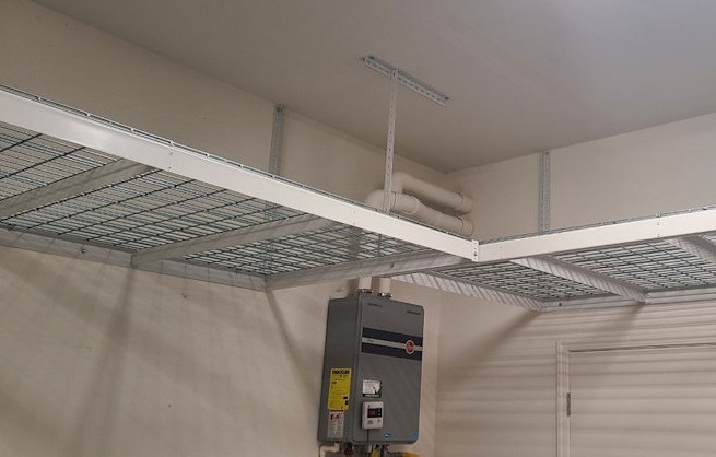 garage overhead storage racks, CDR Overhead Storage Racks - Sacramento CA Custom Overhead Storage Racks - Garage Storage Racks Installation in Sacramento - Garage Overhead Storage Racks