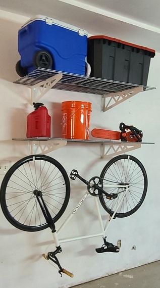 garage overhead storage racks, CDR Overhead Storage Racks - CDR Overhead custom wall racks